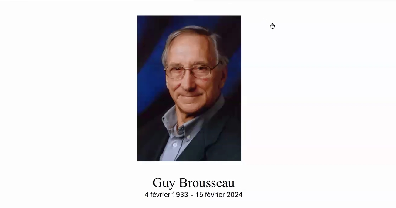 Photos Hommage Guy Brousseau ASI13-2025