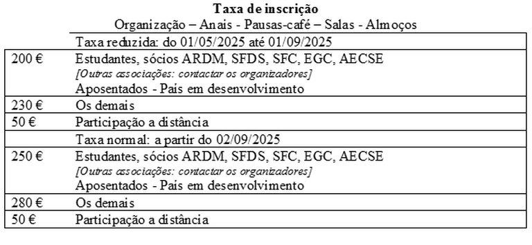 Tarif ASI13 - 2025